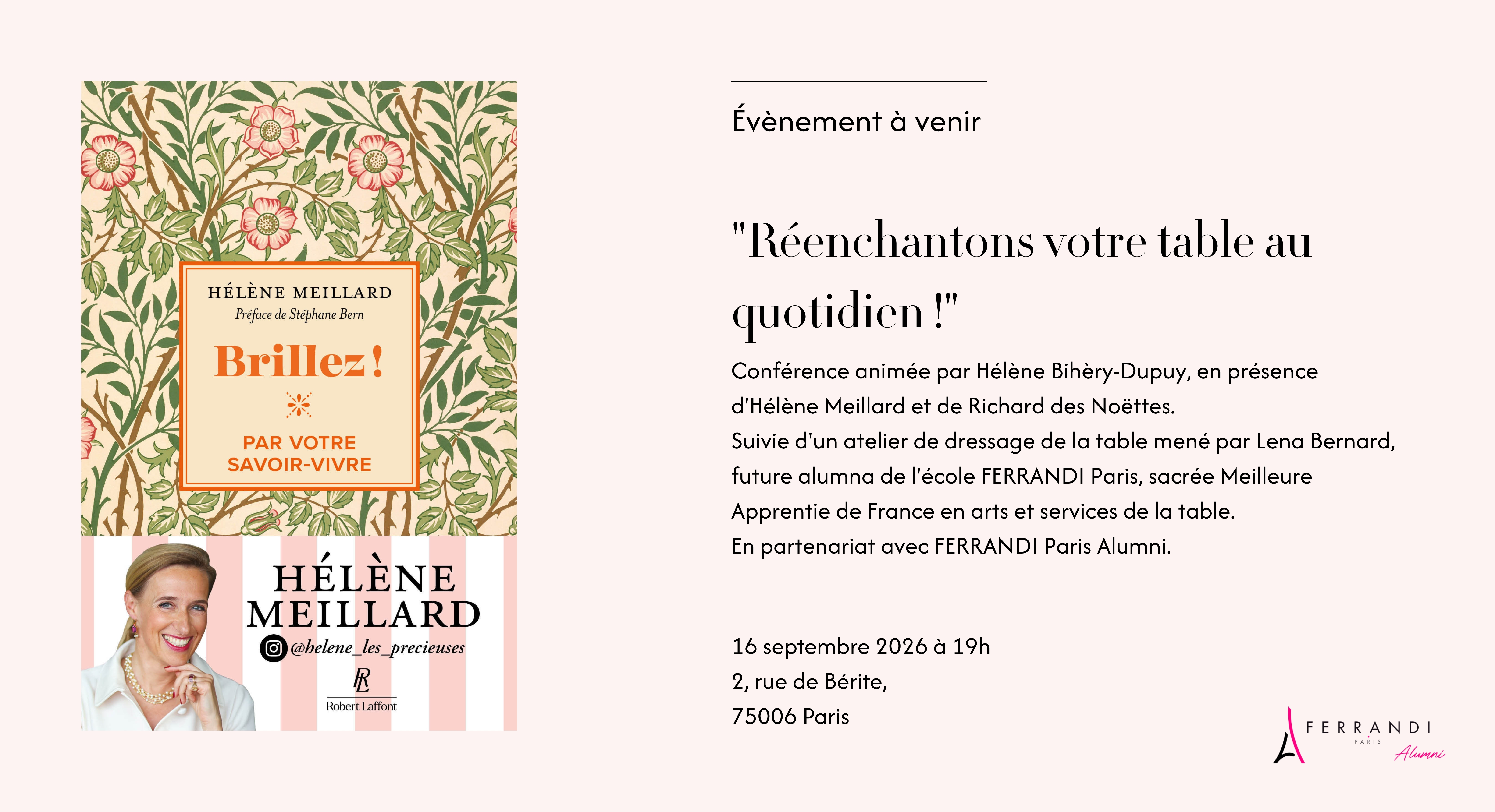 Réenchantons votre table au quotidien !