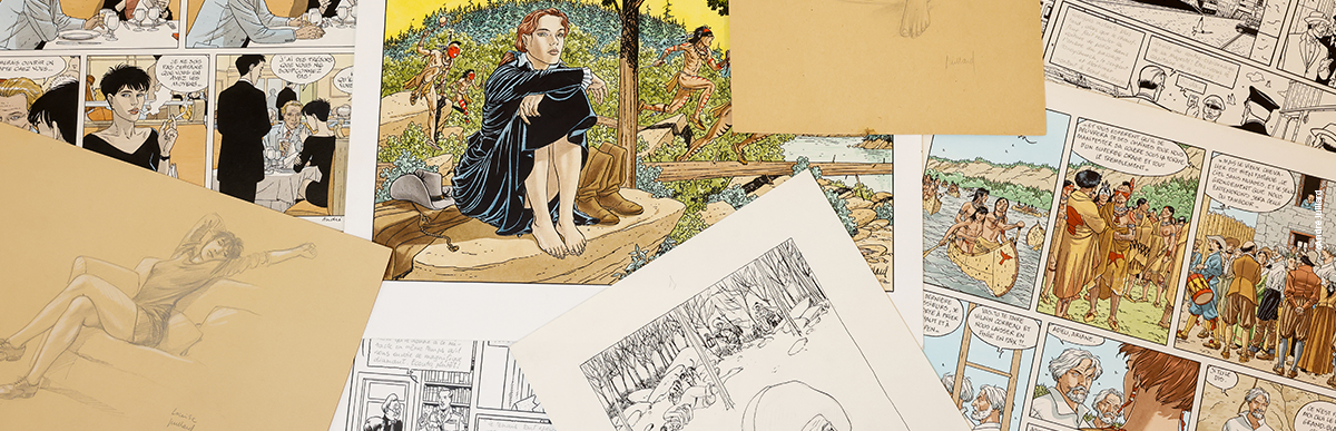 Première vente aux enchères en hommage à André Juillard
