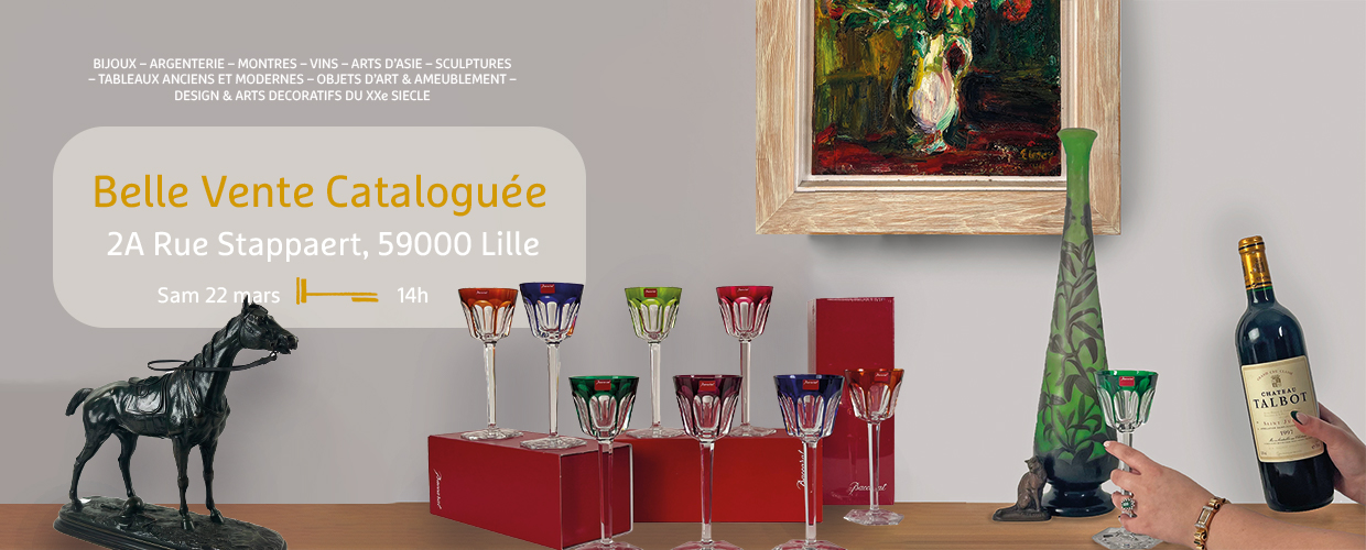 belle vente cataloguée