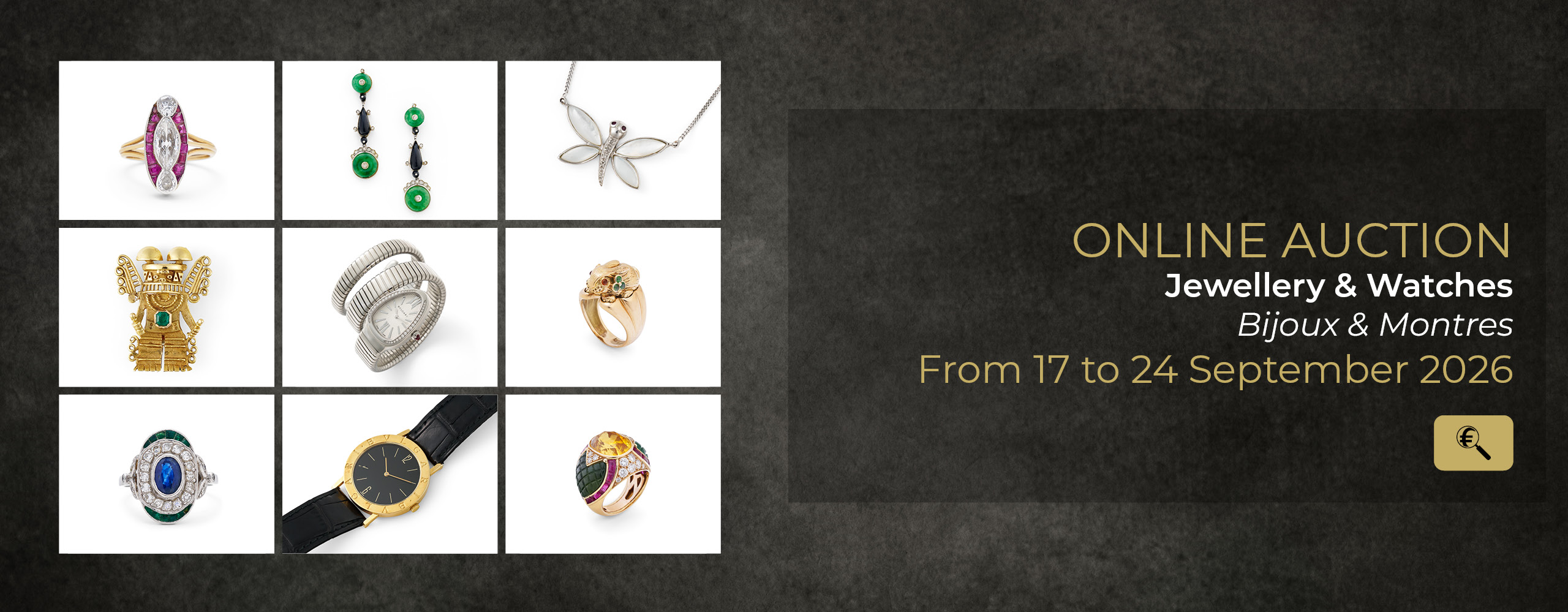 Bijoux, montres & bijoux couture