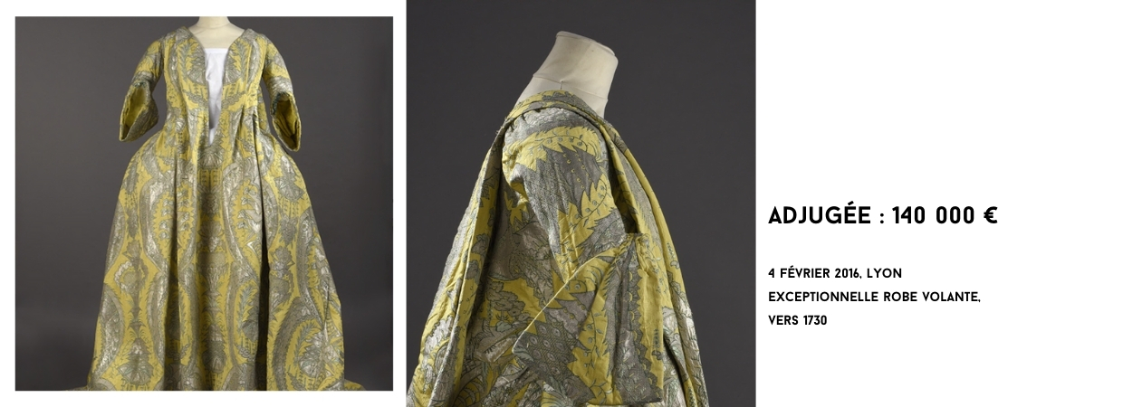 Exceptionnelle robe volante,