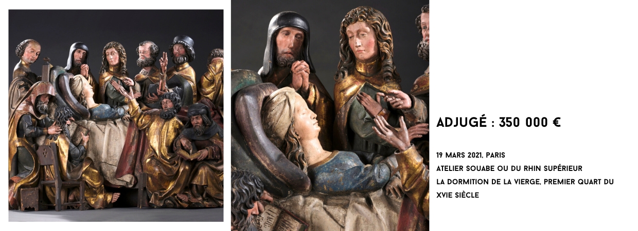 la dormition de la vierge - atelier souabe