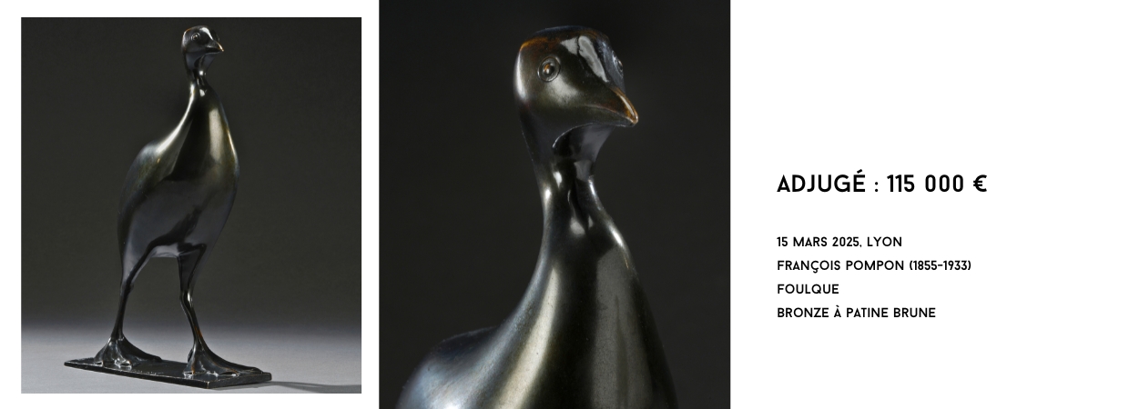 François Pompon Foulque Bronze
