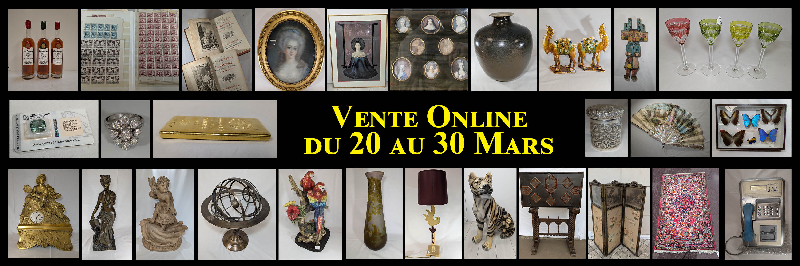 Vente du 30 Mars