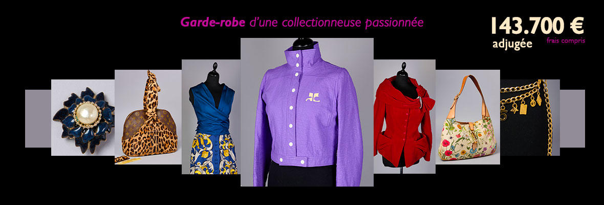 GARDE-ROBE D'UNE COLLECTIONNEUSE PASSIONNÉE