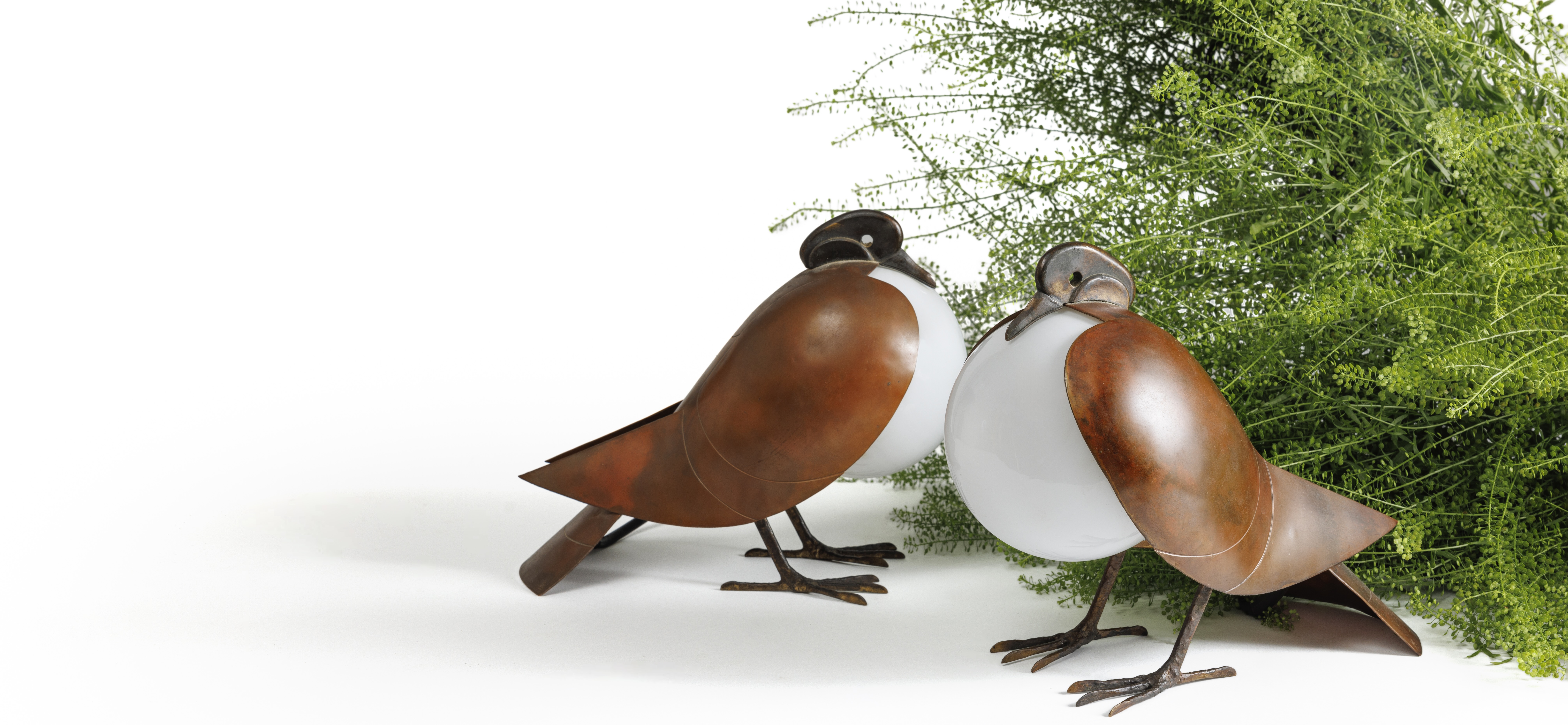 François-Xavier LALANNE (1927-2008) Lampe Pigeon, 1991-1992