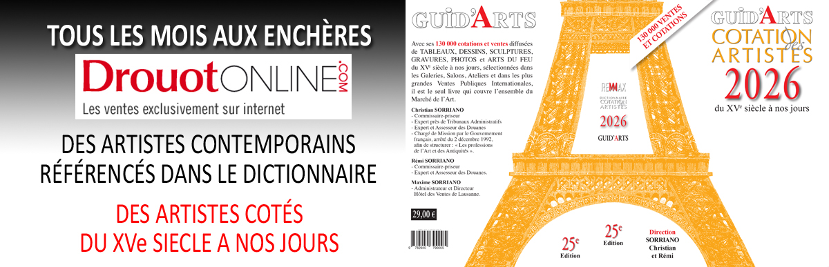 Dictionnaire des Artistes Cotés