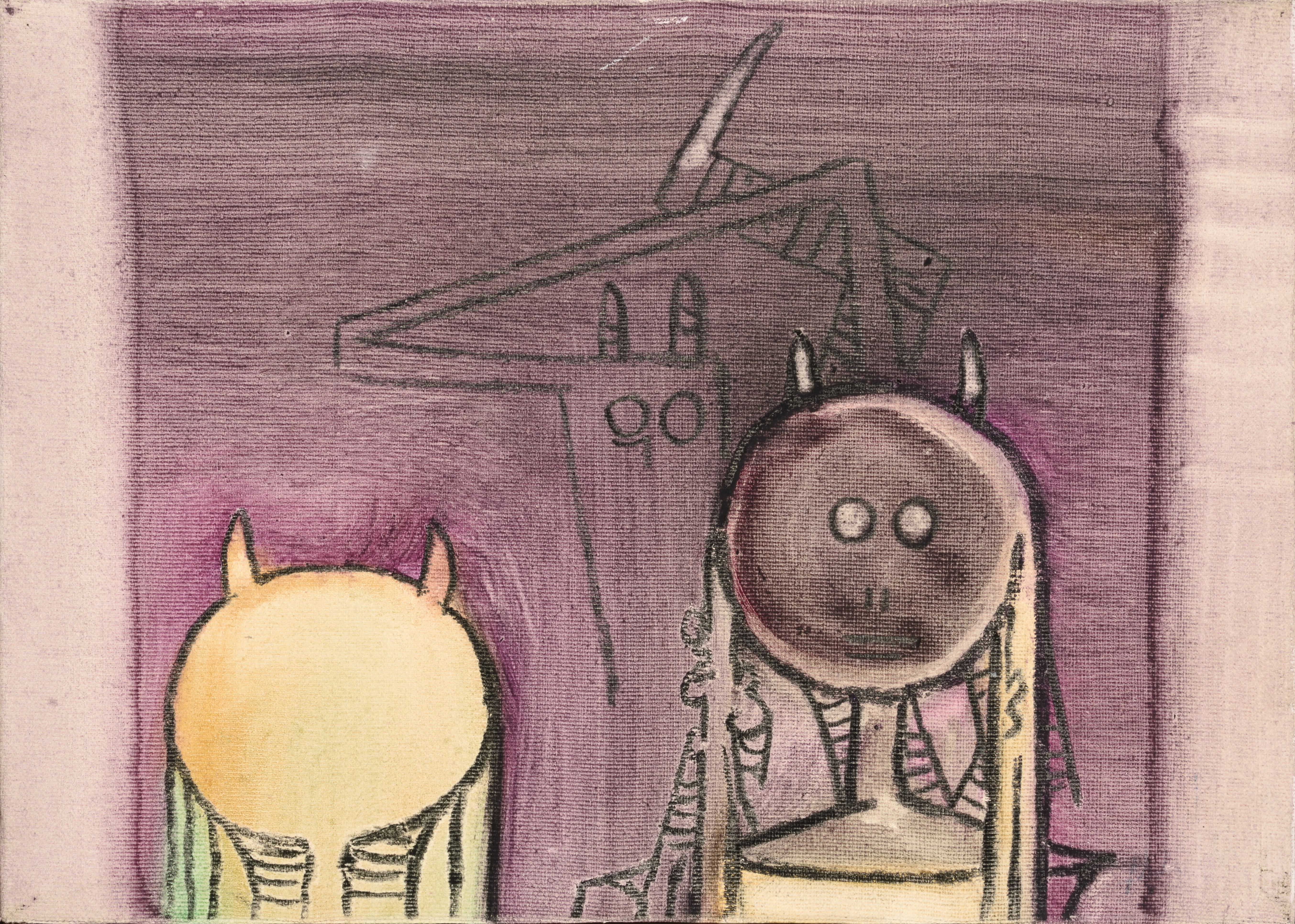 TABLEAUX POST WAR ET CONTEMPORAINS